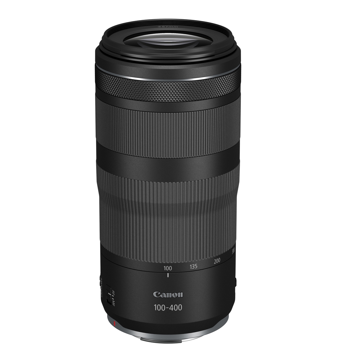 Canon RF 100–400 mm Telezoom-Objektiv in Schwarz
