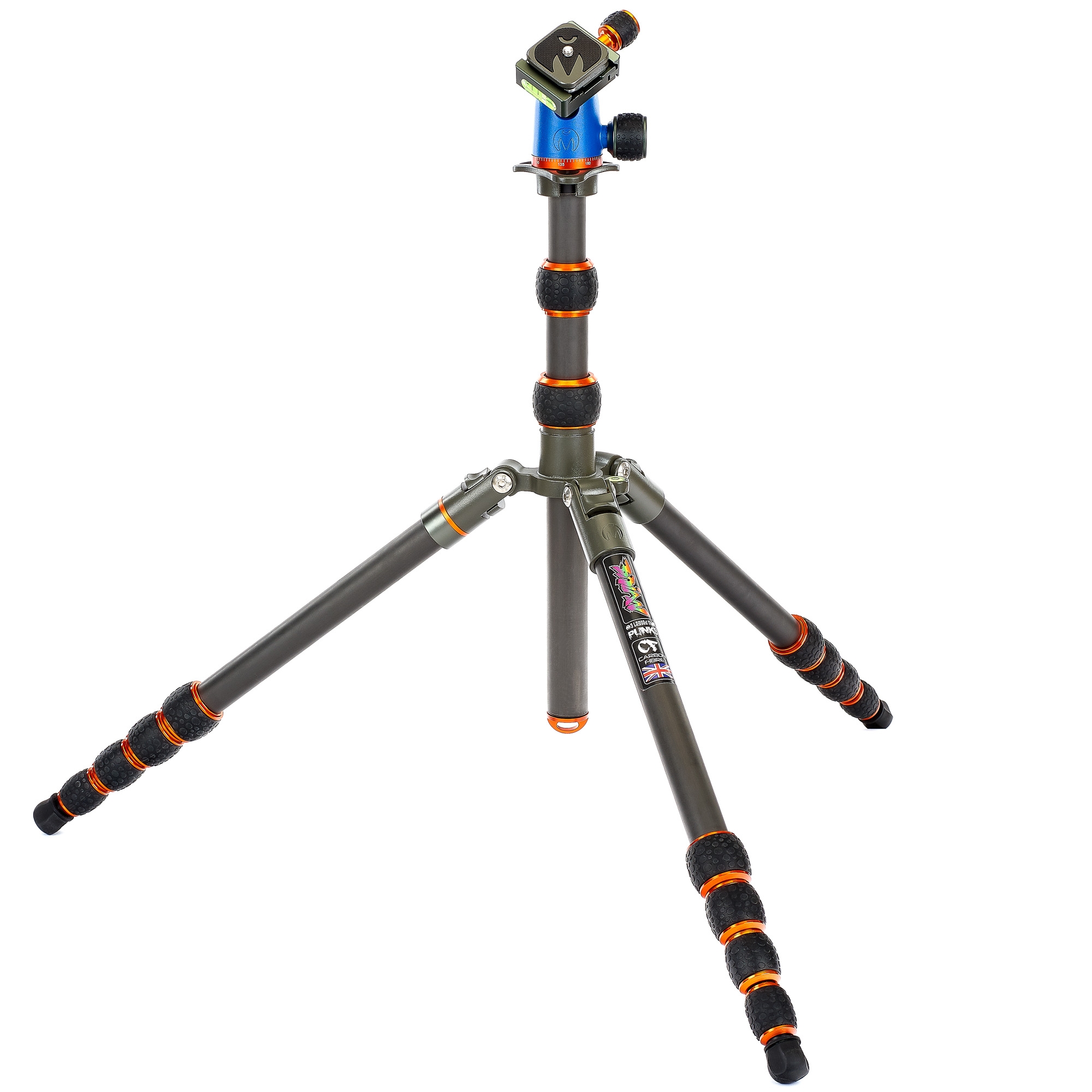 3 Legged Thing Punks Anarchy Brian & AirHed Neo Reisestativ 187 cm schwarz aus Carbon