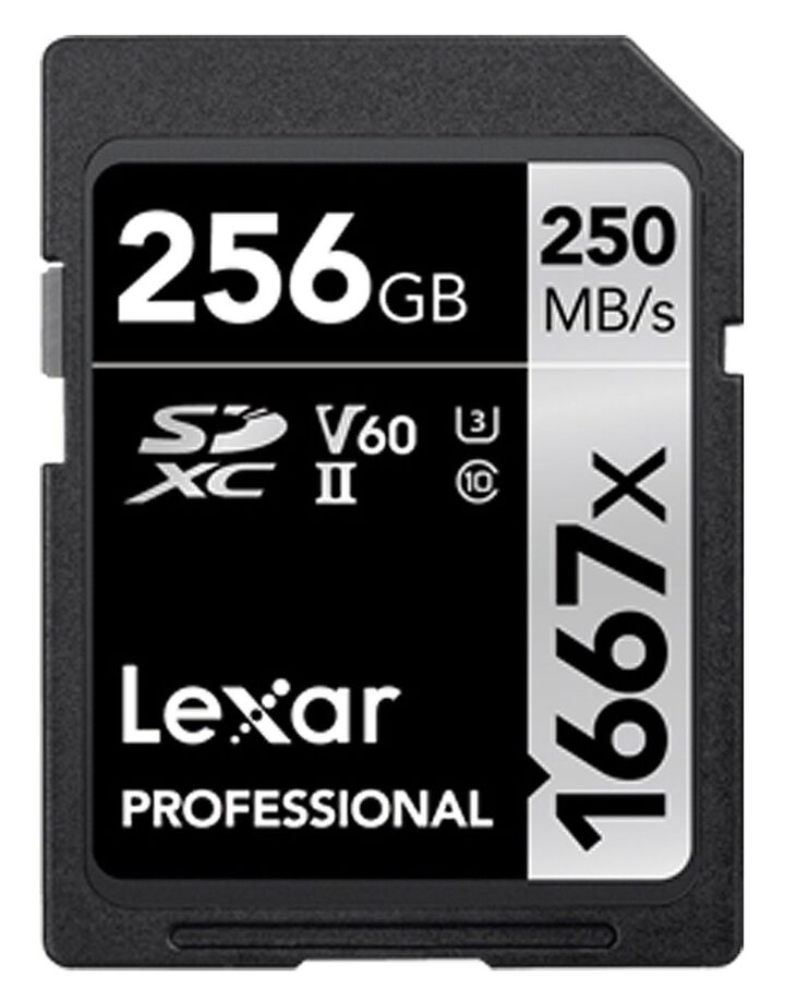 Lexar Professional 1667x SDXC 256GB