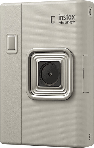 Fujifilm instax mini LiPlay+ Sand Beige – Sofortbilder mit Bild, Sound und Smartphone-Druck