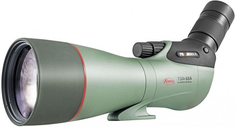 KOWA Spektiv TSN-88A PROMINAR 25-60x88 Travel-Kit (inkl. Tasche + Vario Scope Adapter + Benro Tortoise Carbon TOR24CLVS4PRO)