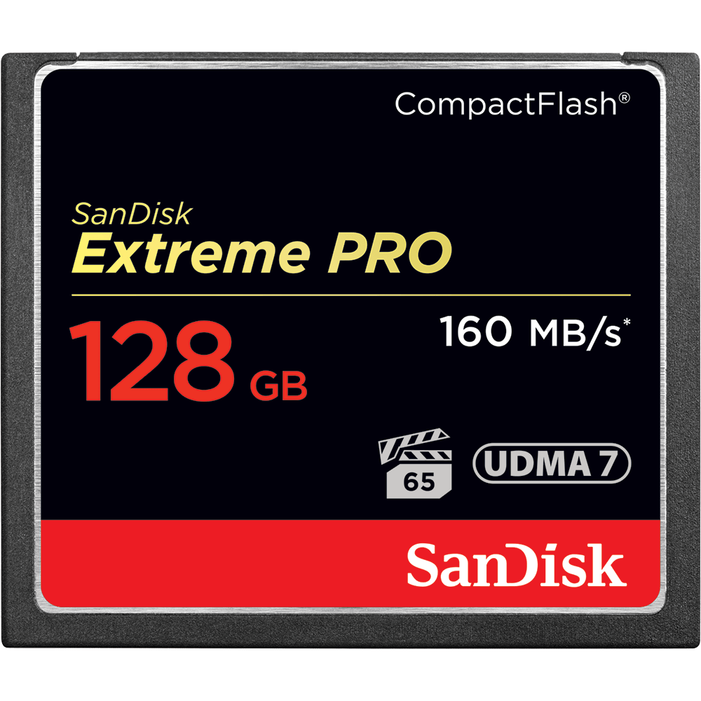 SanDisk CF Extreme Pro 128GB 160MB/Sec