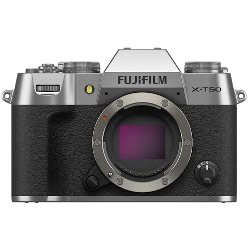 Fujifilm X-T50 silber KIT mit XF 16-50mm F2.8-4.8 R LM WR inkl. Gratis NP-126 Akku