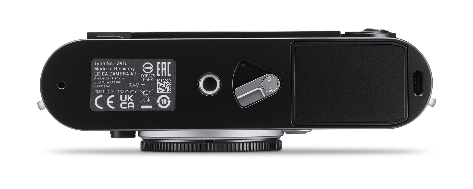 Leica M11 Schwarz – digitale Messsucherkamera