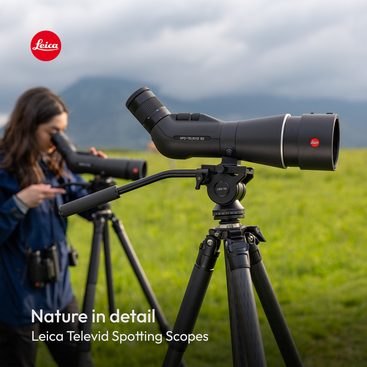 Leica APO-Televid 65 Set inkl. 25-50 Okular ASPH. (Neuheit) Travel-Kit inkl. Leica Tasche & Leica Stativ LV‑323C + BV‑10