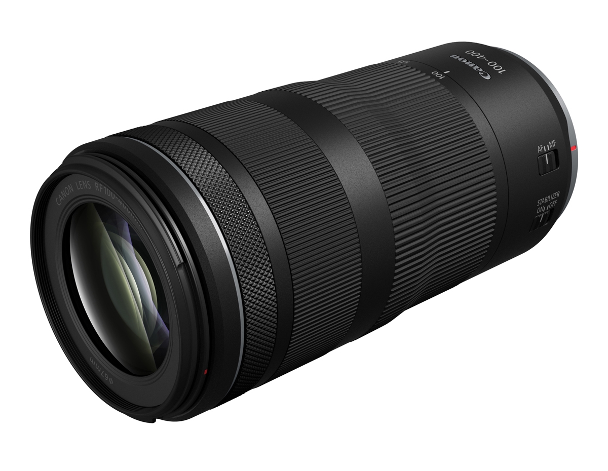 Canon RF 100–500 mm Telezoom-Objektiv in Schwarz