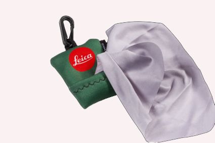 Leica LUX Grip schwarz + Gratis Leica Optik-Putztuch "Outdoor"