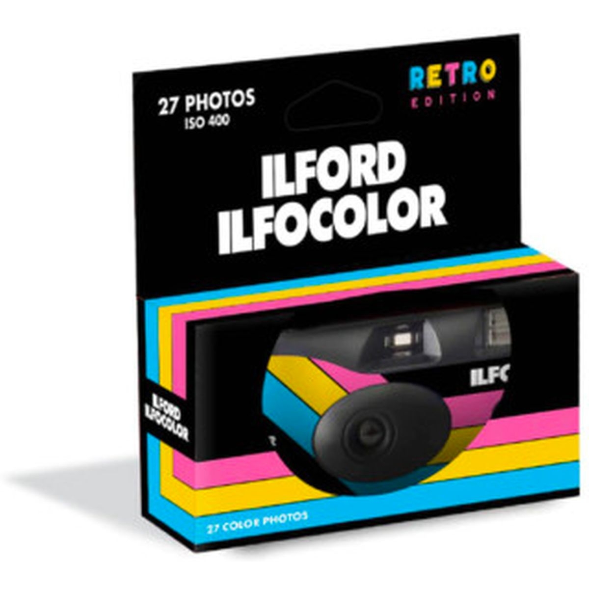 ILFORD ILFOCOLOR Rapid Retro 27 EX ISO 400 – Der klassische Retro-Look für spontane Filmaufnahmen