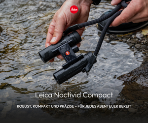 LEICA NOCTIVID COMPACT 10x25 (schwarz, gummiert) Demo-Modell, neuwertig