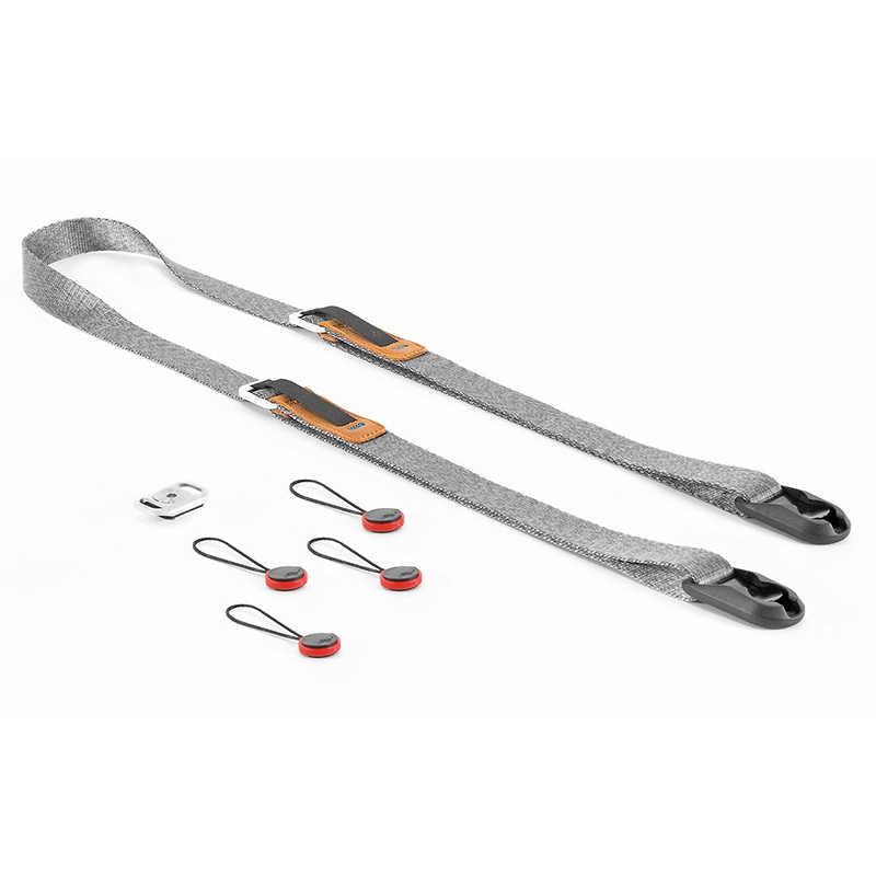 Peak Design Leash Ash - Multifunktionaler Kameragurt für spiegellose Systemkameras, Einsteiger-DSLRs etc.