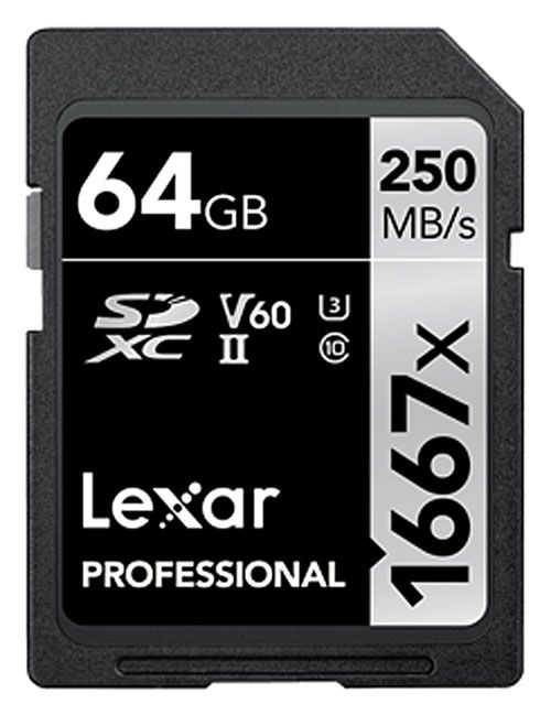 Lexar Professional 1667x SDXC 64GB