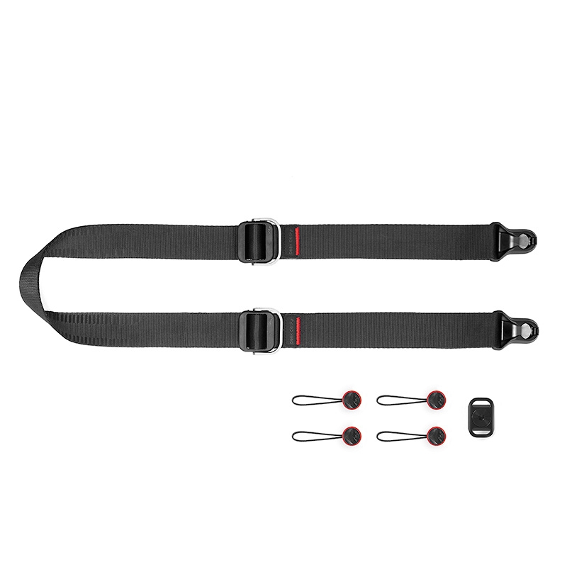 Peak Design Slide Lite Black - Kameragurt für Einsteiger-DSLRs und größere spiegellose Systemkameras