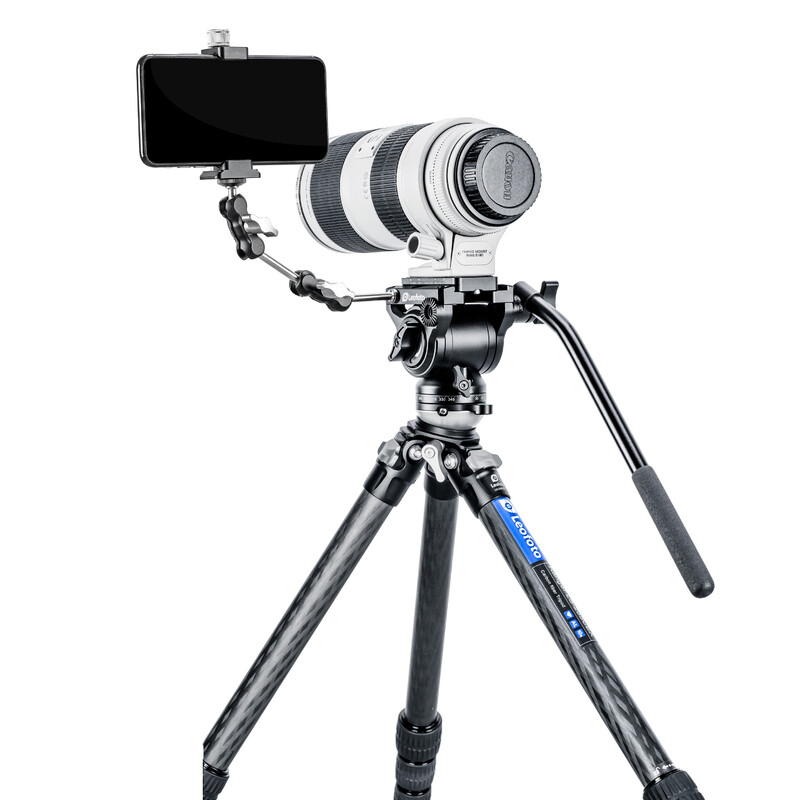 Kowa TSN-55A Prominar 17-40x Travel-Kit (inkl. Tasche + Vario Scope Adapter + Leofoto LS-255CEX+BV-5