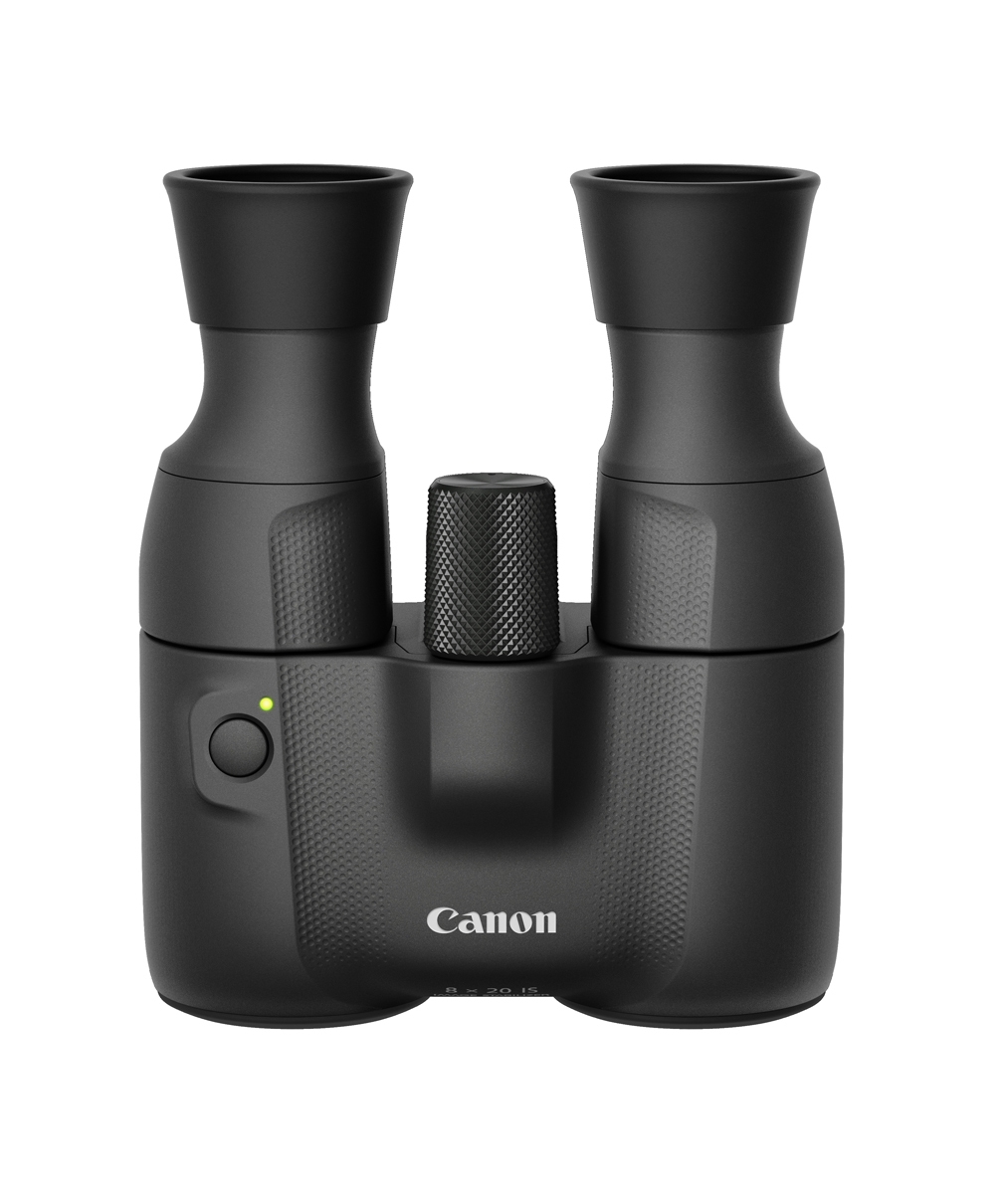 Canon Fernglas in Schwarz mit zentralem Fokussierrad
