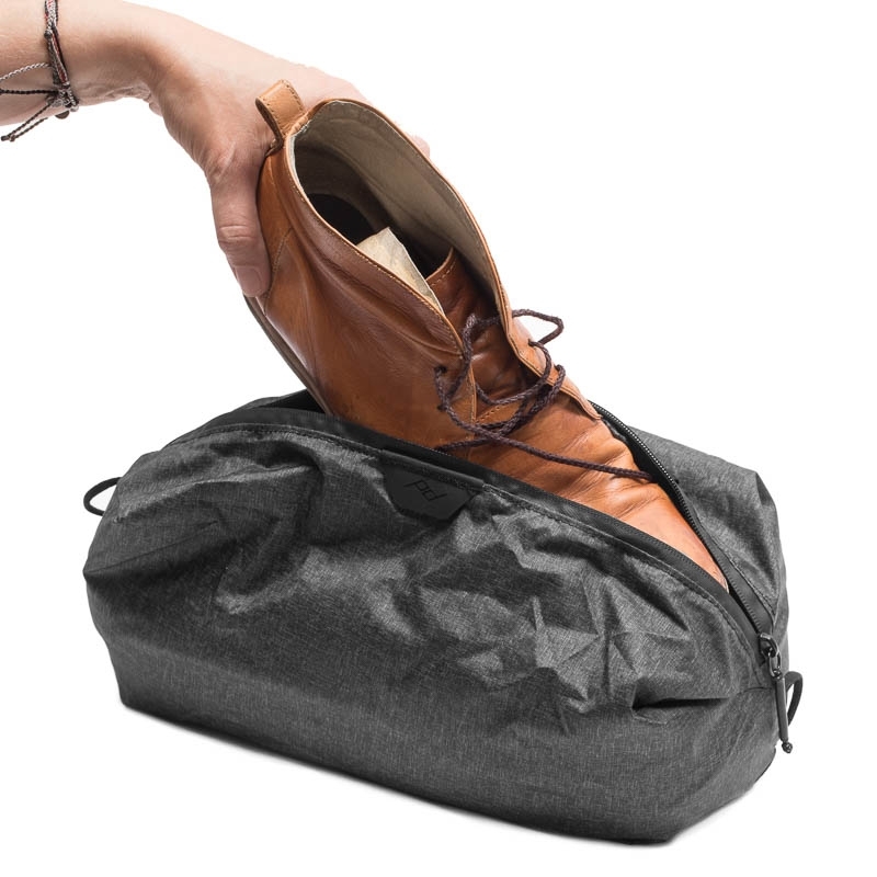Peak Design Shoe Pouch Schuhbeutel Charcoal (Dunkelgrau)