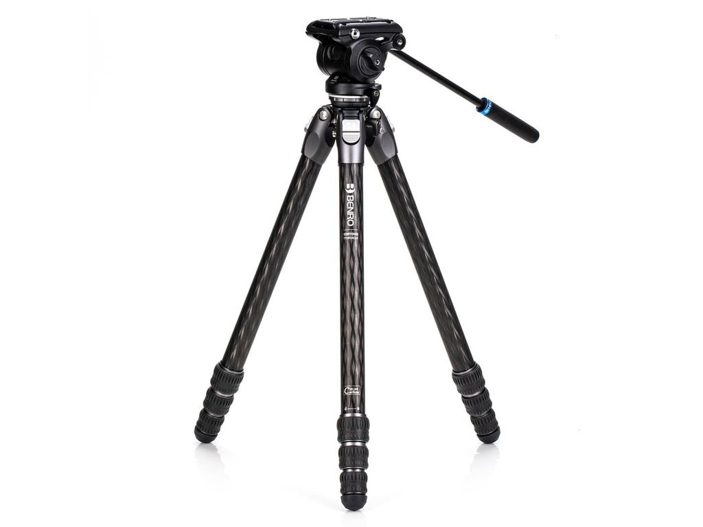 Benro TTOR34CLVS4PRO Tortoise Carbon Tripod und Videokopf
