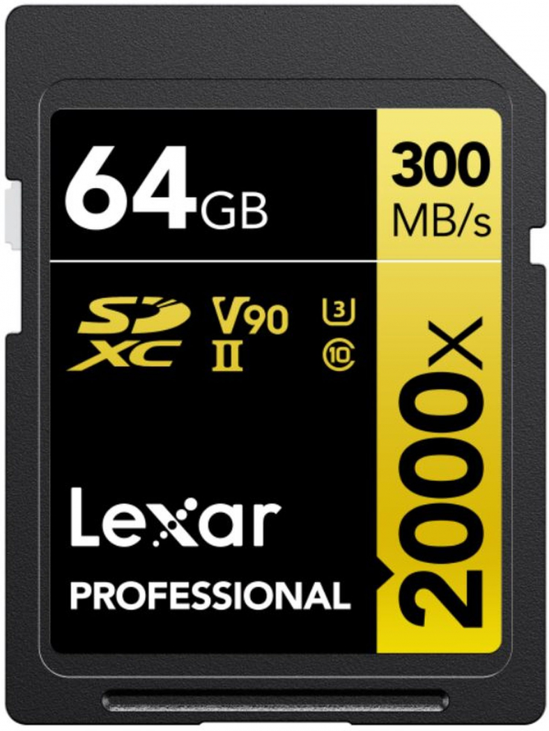 Lexar Professional 2000x SD SDXC 64 GB