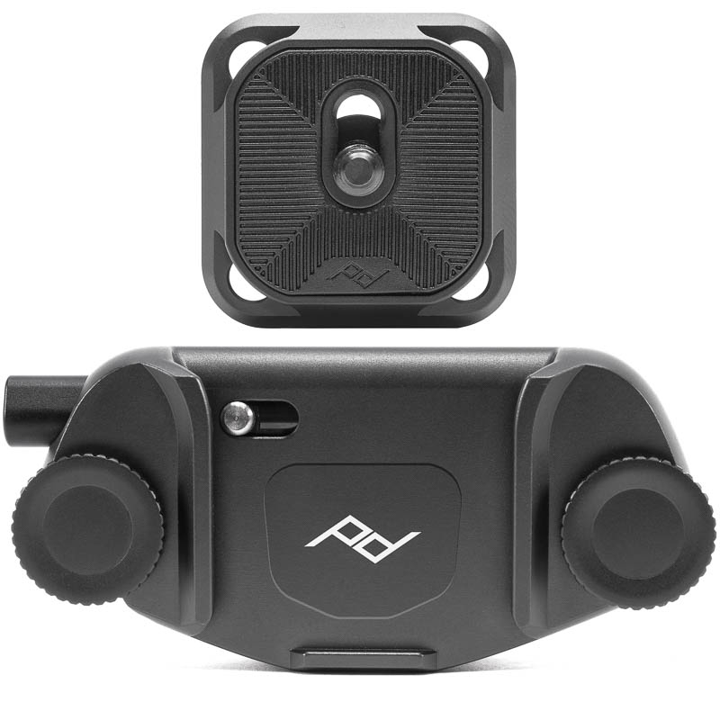 Peak Design Capture Clip v3 inkl. Standard Plate - Black (Schwarz) - Kameraclip