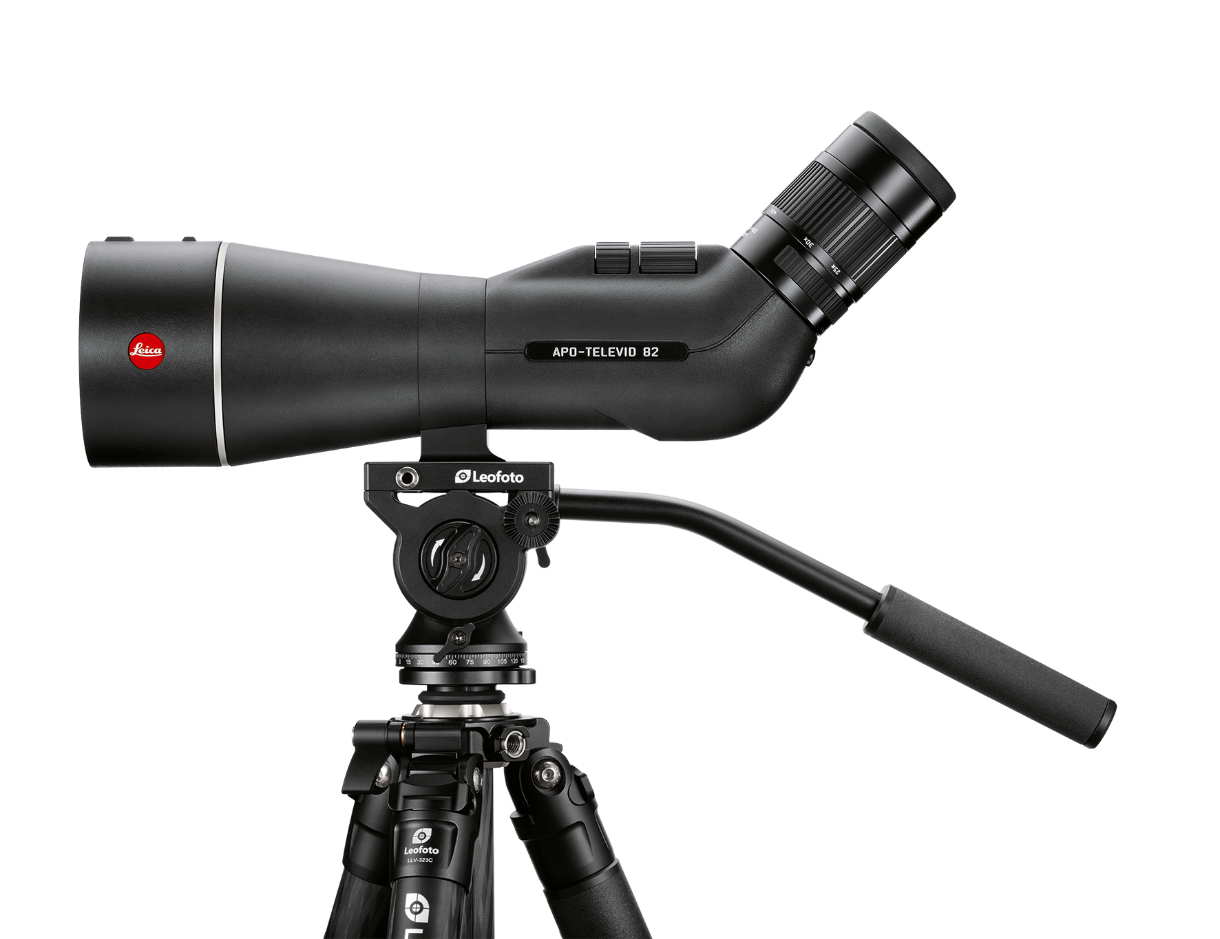 Leica APO-Televid 82 Set inkl. 25-50 Okular ASPH. (Neuheit) Travel-Kit inkl. Leica Tasche & Leica Stativ LV‑323C + BV‑10