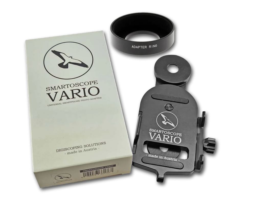 Kowa SMARTOSCOPE VARIO II Adapter mit Kowa TSN-AR11WZ Okularring KIT (TSN 99/88/77/66/55/880/770)