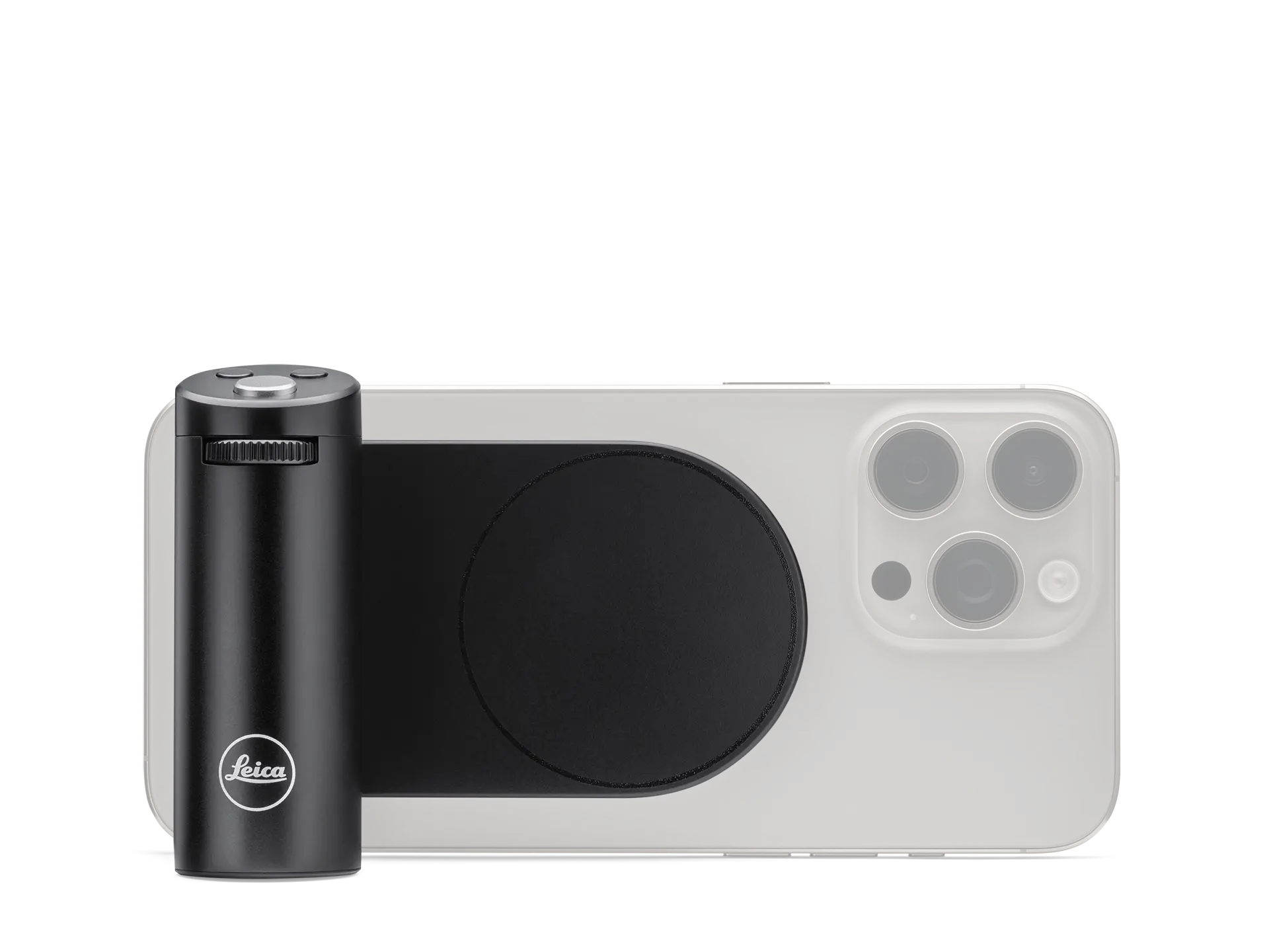 Leica LUX Grip schwarz + Gratis Leica Optik-Putztuch "Outdoor"