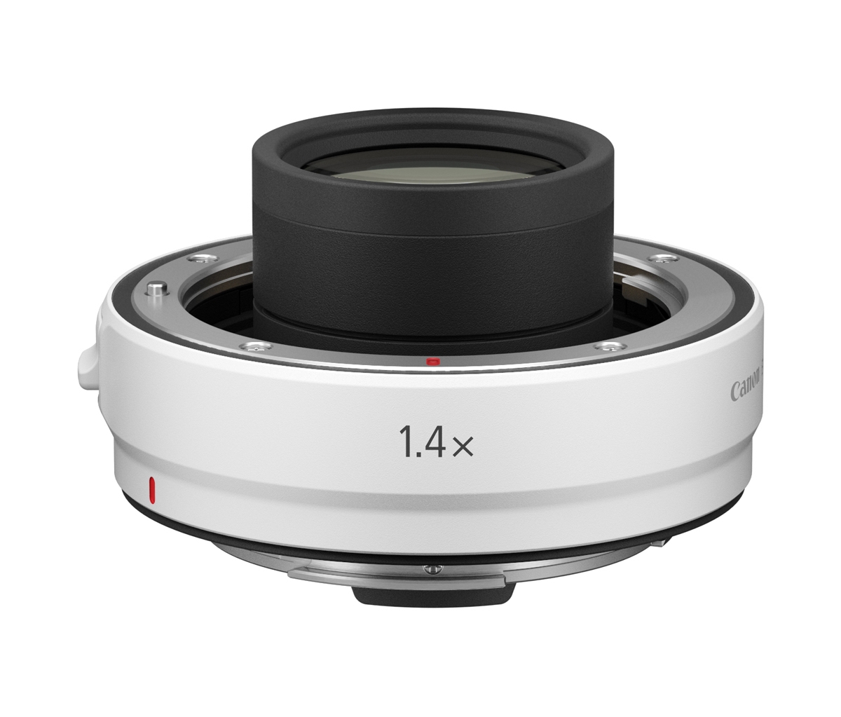 Canon Extender RF 1.4x Telekonverter mit RF-Bajonett – schräge Produktansicht