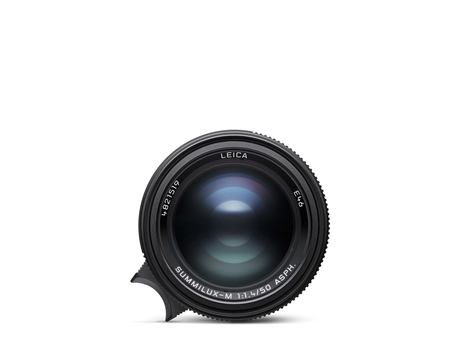 Leica Summilux-M 50 mm f/1.4 ASPH. Objektiv in Frontansicht